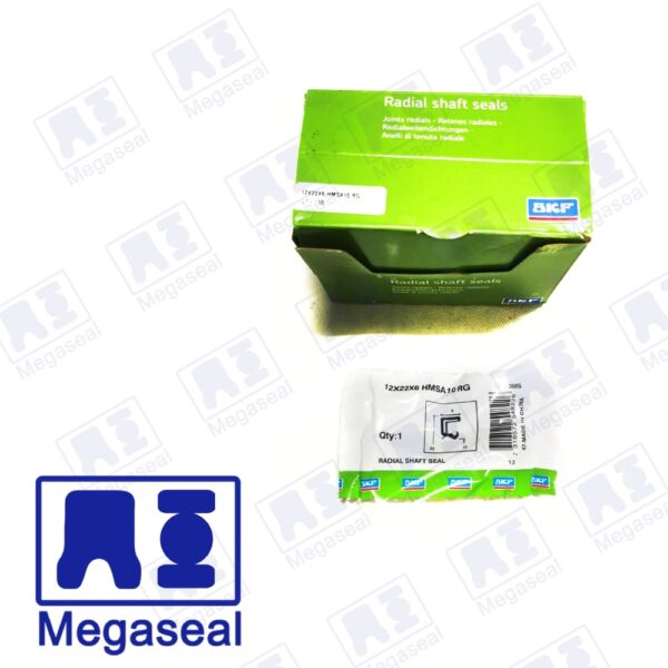 Oil Seal 12 x 22 x 6 HMSA10 RG SKF Oil Seal 12 x 22 x 6 HMSA10 RG SKF