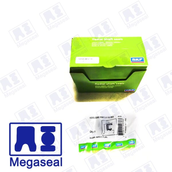 Oil Seal 15 x 25 x 6 HMSA10 RG SKF Oil Seal 15 x 25 x 6 HMSA10 RG SKF