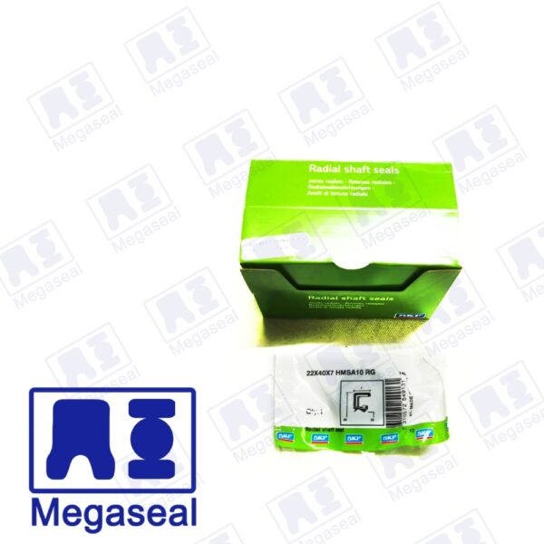Oil Seal 22 x 40 x 7 HMSA10 RG SKF