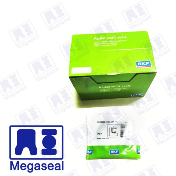 Oil Seal 55 x 80 x 8 HMSA10 RG SKF