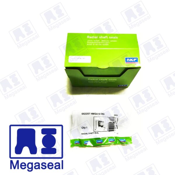 Oil Seal 6 x 22 x 7 HMSA10 RG SKF